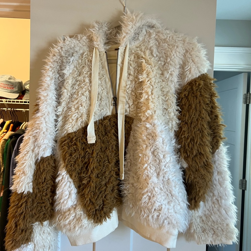 Free People Sherpa Hoodie